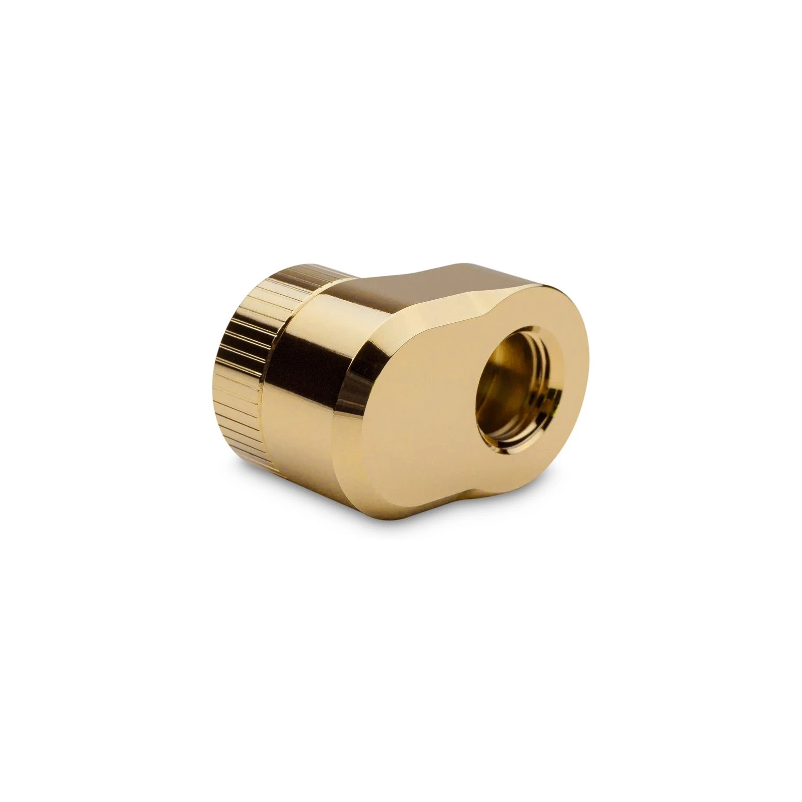 Фитинг для СВО Ekwb EK-Quantum Torque Rotary Offset 14 - Gold (3831109849958) (UA) Количество: 1; Материал: латунь;