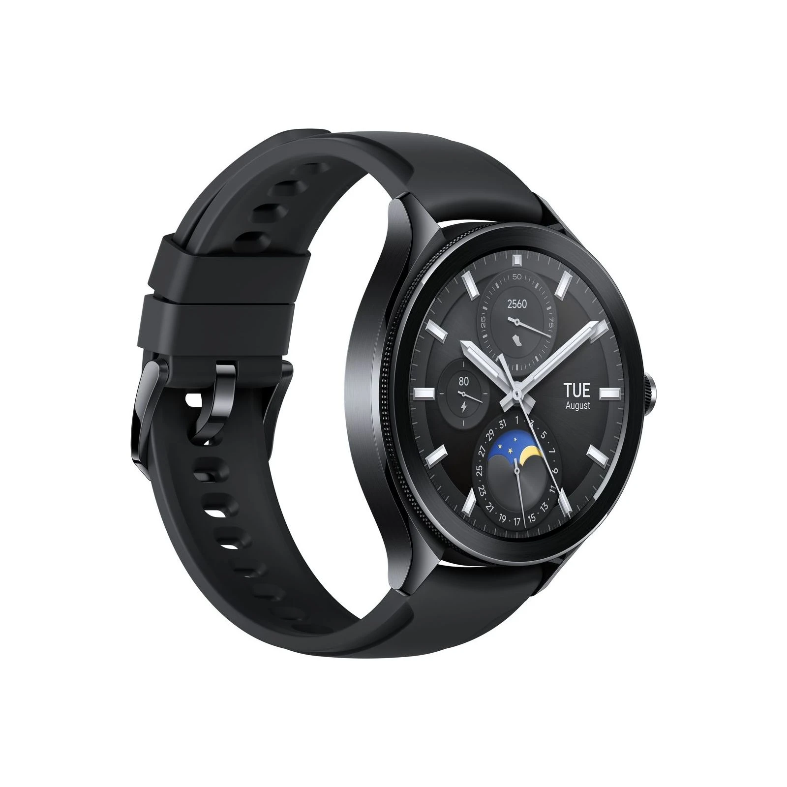 Xiaomi Watch 2 Pro Bluetooth Black Case with Black Fluororubber Str (1006732) (UA) Тип: універсальні; Форма