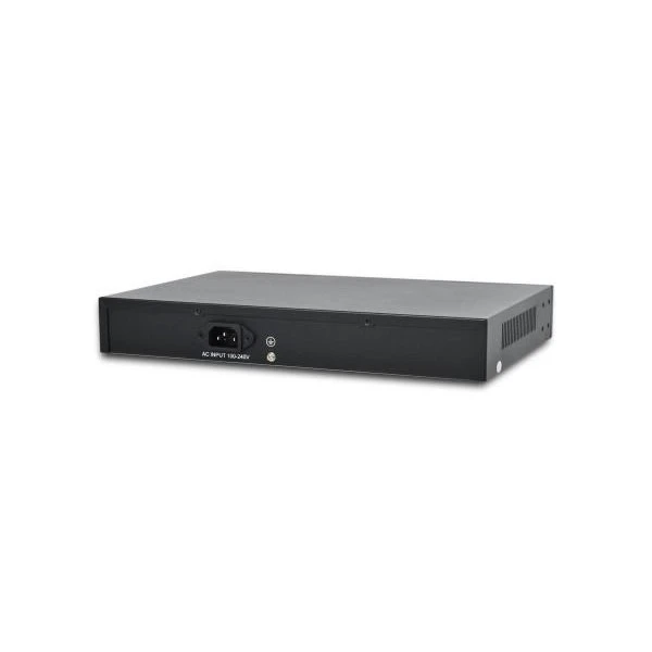 Комутатор некерований ZKTeco ZK-PoE1621N-200W (UA) Кількість портів Gigabit Ethernet (10/100/1000) 2