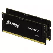 SoDIMM DDR5 16GB (2x8GB) 6000 MHz Impact Kingston Fury (ex.HyperX) (KF564S38IB-16) (UA)