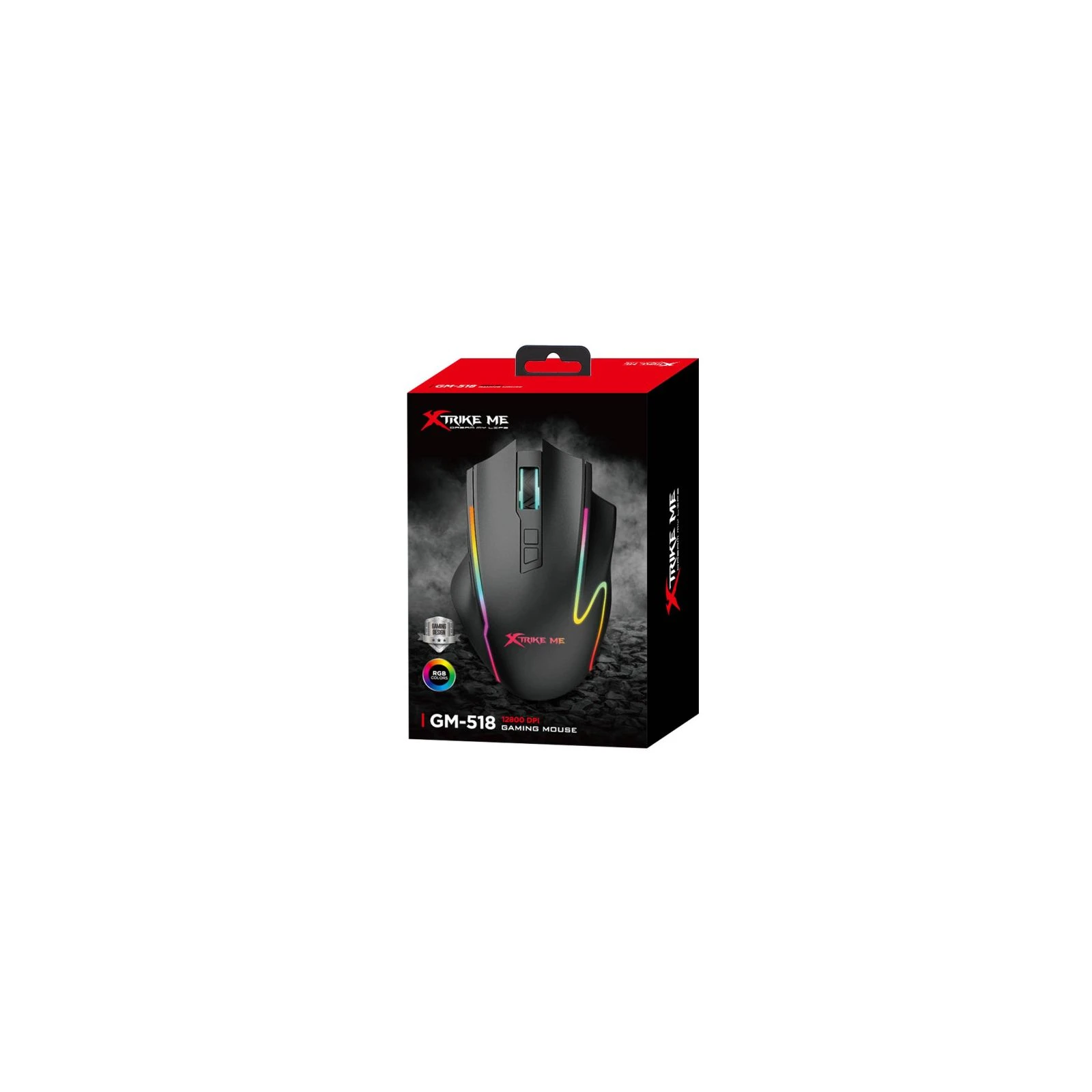 Xtrike ME GM-518 USB RGB Black (GM-518) (UA) Тип: Геймерські; Підключення: