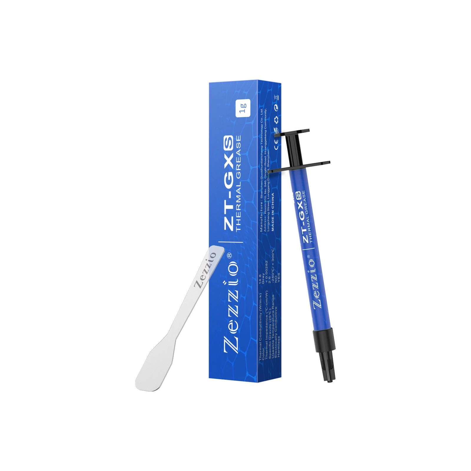 Zezzio ZT-GXS 14.8W/mk 1 г (UA) Совместимость: для процессоров,