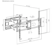Gembird WM-120ST-01 (VESA900х600) (UA)