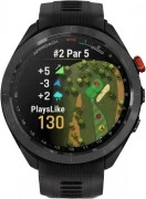 Garmin Approach S70 47mm B. Ceramic Bezel w. Black S. Band (010-02746-02/12)