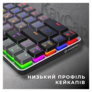 GamePro MK122R Red Swich Low Profile Wireless Dark Gray (MK122R) (UA)