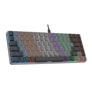 GamePro MK140R Red Swich Low Profile USB Dark Gray (MK140R) (UA)