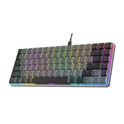 GamePro MK141R Red Swich Low Profile RGB USB Dark Gray (MK141R) (UA)