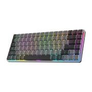 GamePro MK230R Red Swich Low Profile RGB Wireless/Bluetooth/USB Dark Gray (MK230R) (UA)