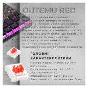GamePro MK230R Red Swich Low Profile RGB Wireless/Bluetooth/USB Dark Gray (MK230R) (UA)