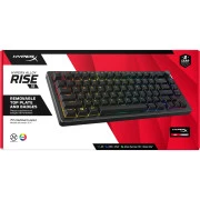 HyperX Alloy Rise 75 PBT HX Red USB UA Black (7G7A4AA) (UA)