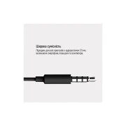 Навушники ColorWay 3.5 mm Wired Earphone Sound Wave Black (CW-WD04BK) (UA)