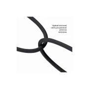 Навушники ColorWay 3.5 mm Wired Earphone Sound Wave Black (CW-WD04BK) (UA)