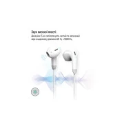 Навушники ColorWay 3.5 mm Wired Earphone Sound Wave White (CW-WD04WT) (UA)