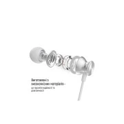 Навушники ColorWay 3.5 mm Wired Earphone UrbanBeat White (CW-WD03WT) (UA)