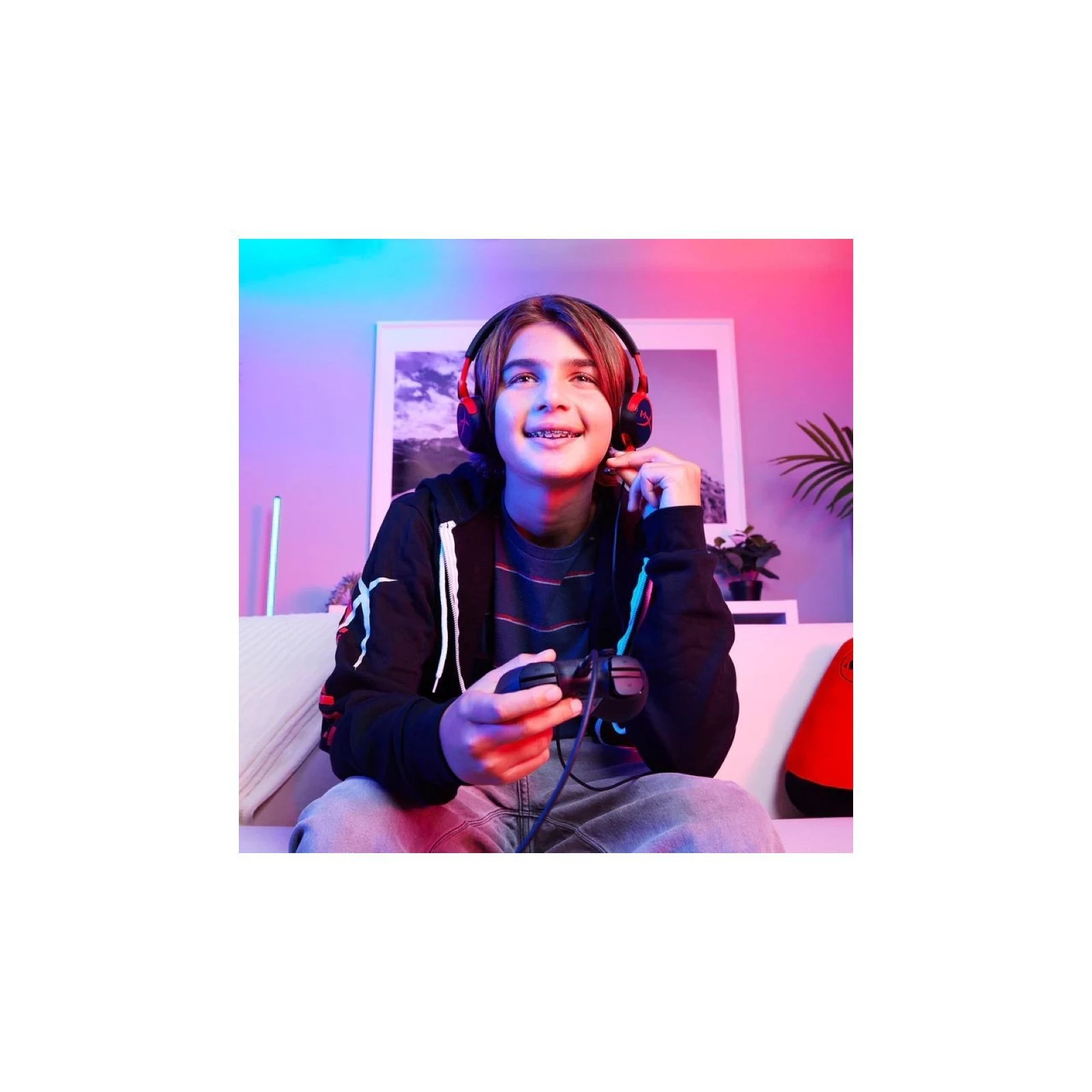 Наушники HyperX Cloud Mini Wired Black (7G8F4AA) (UA) Тип: геймерские (игровые);