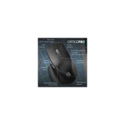 OfficePro M395B Silent Click Ergonomic Wireless Black (M395B) (UA)