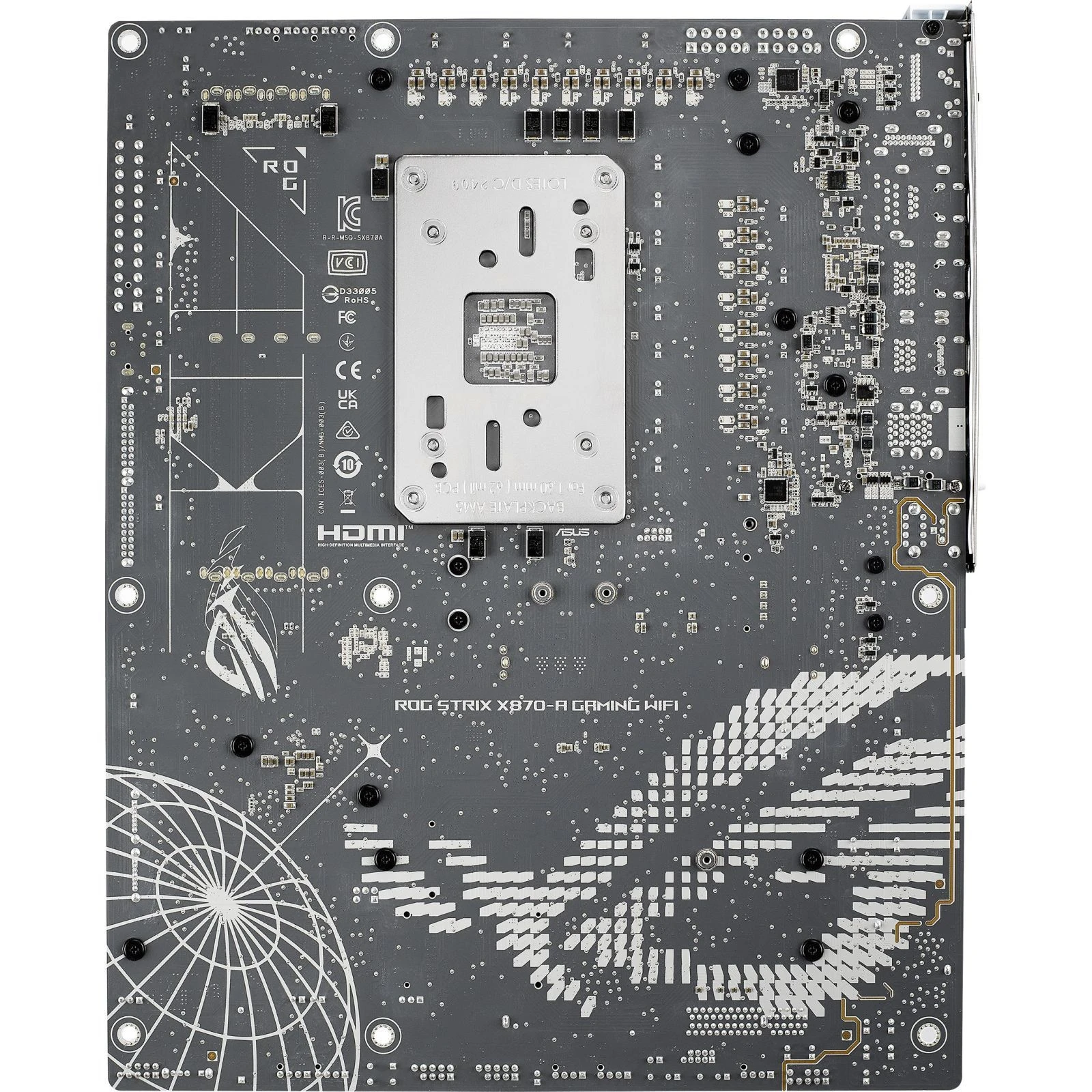 ASUS ROG STRIX X870-A GAMING WIFI (90MB1IF0-M0EAY0) (UA) Розширення слотів = 1 X X X X PCI -E 5.0 x16 слотів (підтримує режим x16), 1 x pcie 4.0 x16 слот (підтримує режим x8/x4) 