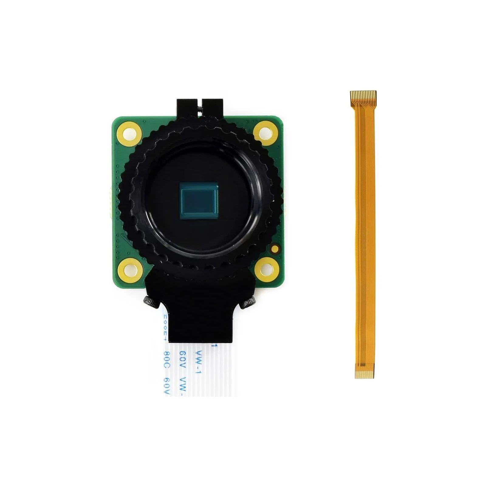 Камера FPV Waveshare RPi HQ Camera Module (18038) (UA) Вигляд: Аналогова; Матриця: 1 / 2 CMOS;