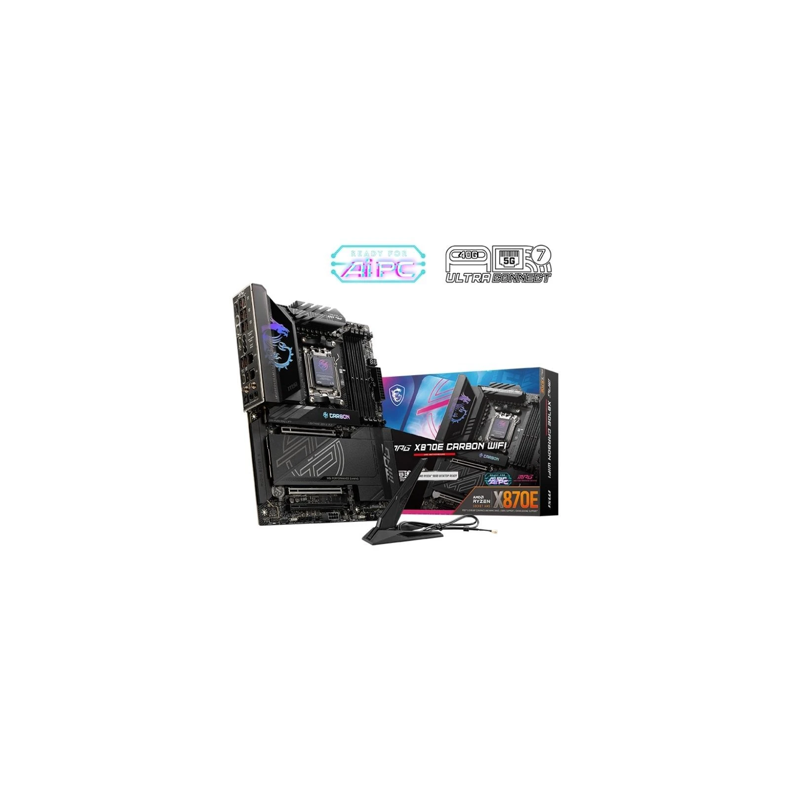 MSI MPG X870E CARBON WIFI (911-7E49-001) (UA) Призначення: геймерська; Сокет:
