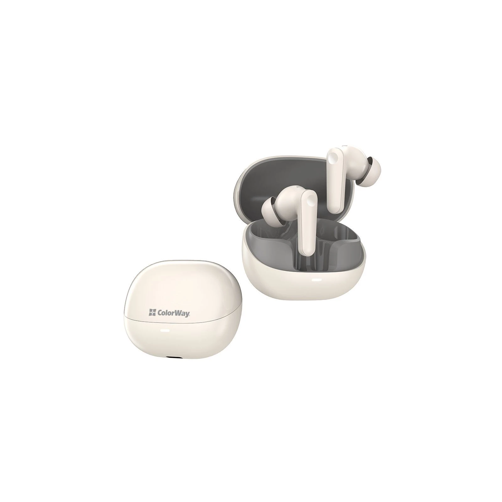 Навушники ColorWay Slim TWS-1 Earbuds Long Life Beige (CW-TWS1BE) (UA) Діапазон відтворюваних частот  20 - 20 000 Гц 