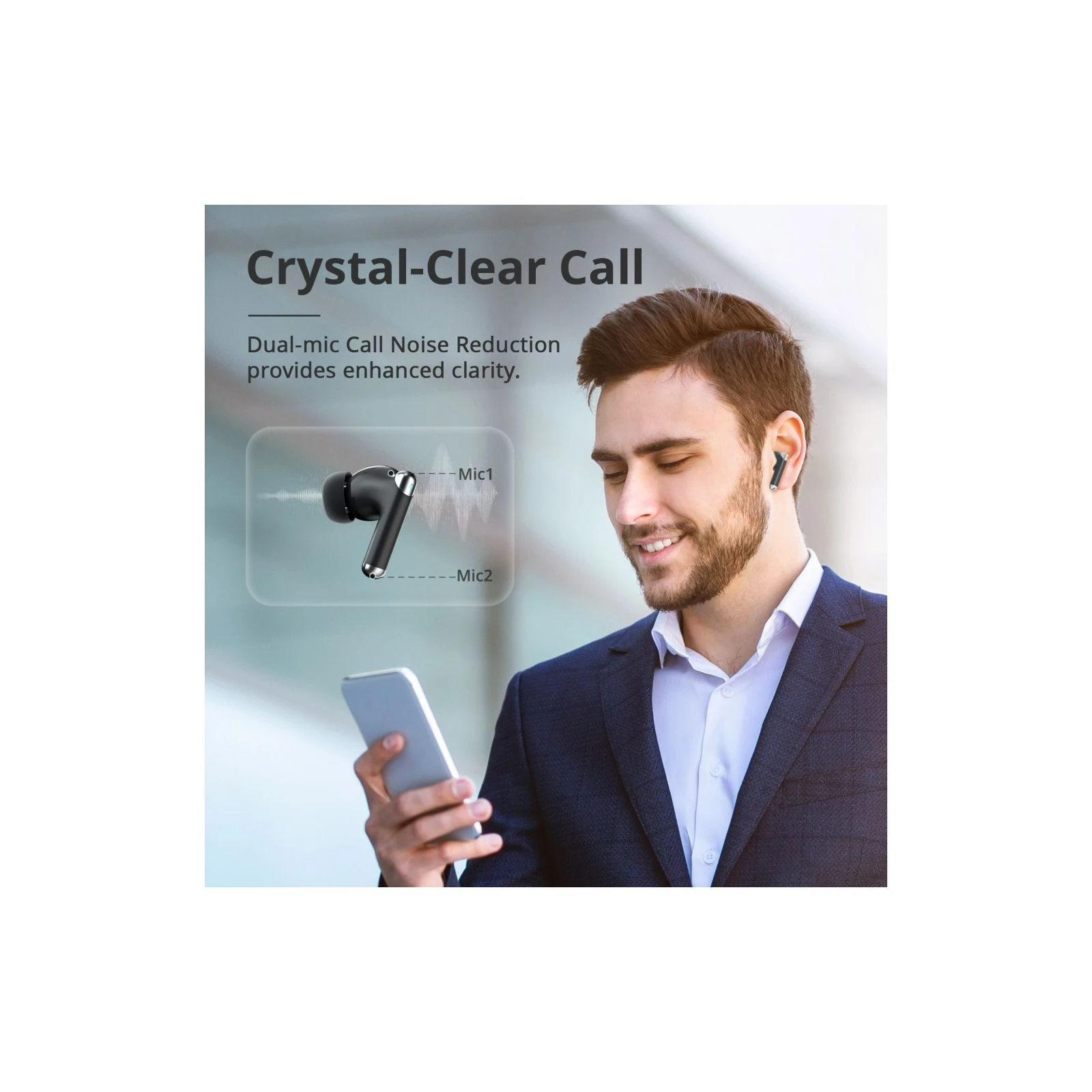 Наушники Tronsmart Sounfii R4 Black (1096447) (UA) Назначение для телефона, для ноутбука