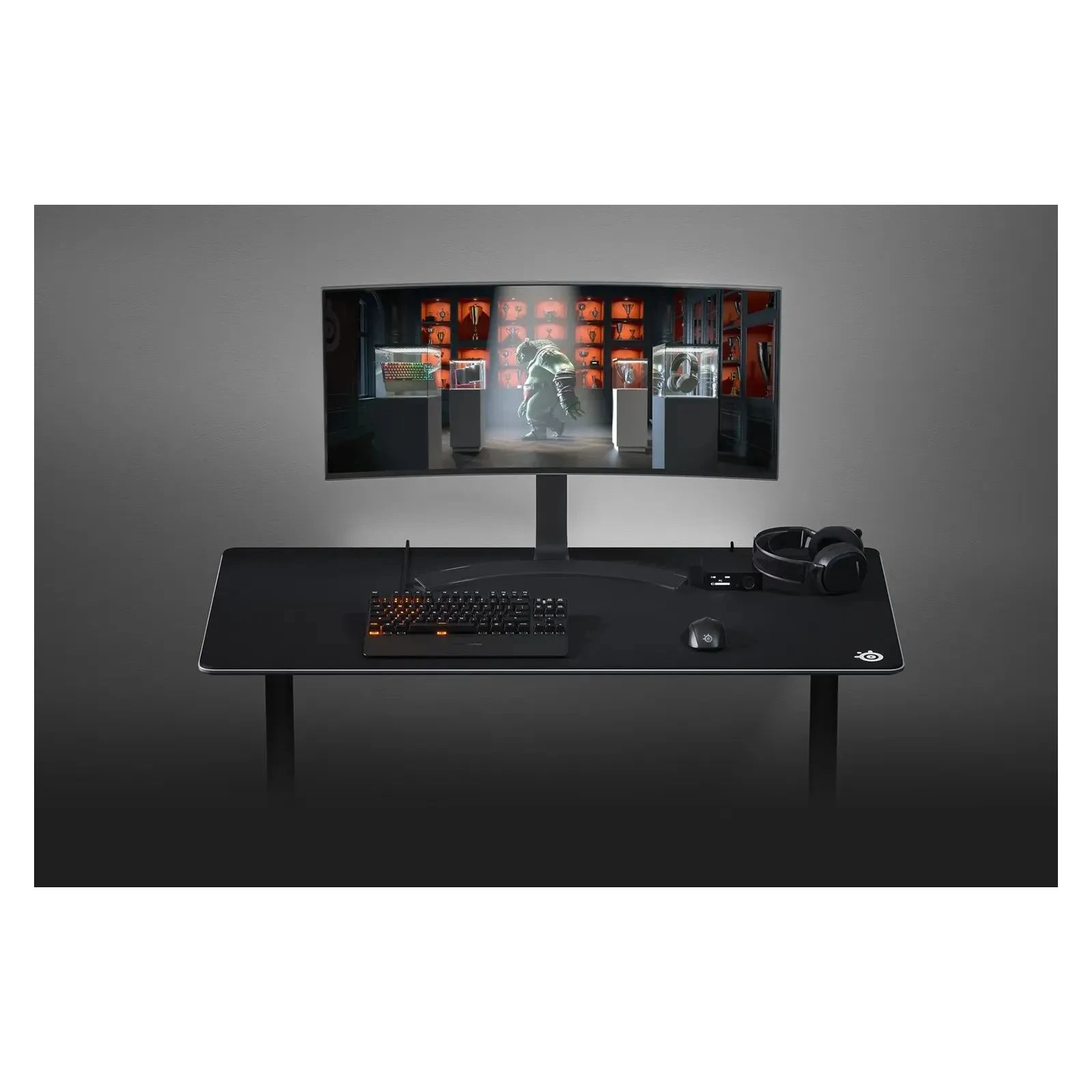 SteelSeries QcK 3XL Etail Black (63843) (UA) Материал: резина, Микрофибровая