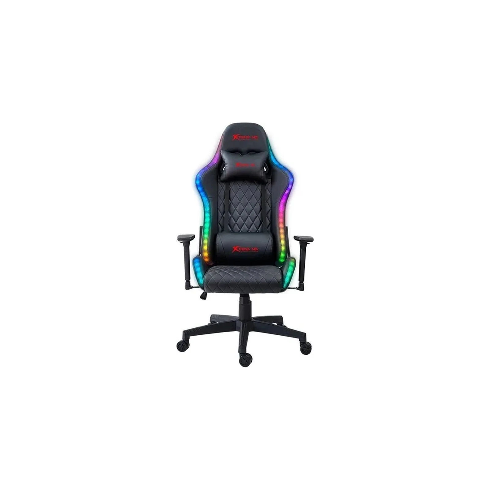Xtrike ME Advanced Gaming Chair GC-907 RGB Black/Red (GC-907) (UA) Материал рамы: пластик; Материал