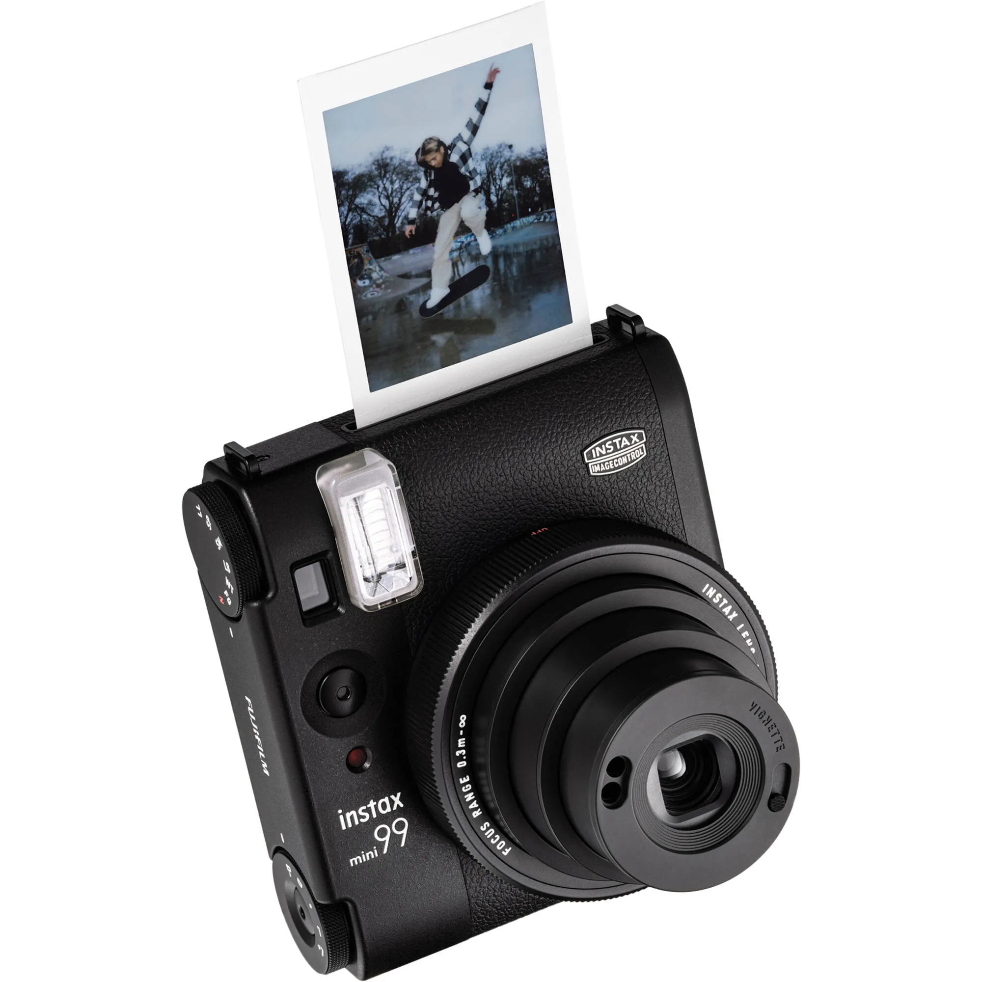 Fujifilm Instax Mini 99 Black (16823519) (EU) Дальность работы вспышки: 0.3...2.7