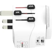 SKROSS Pro Light USB AC30PD World White (1.302473)