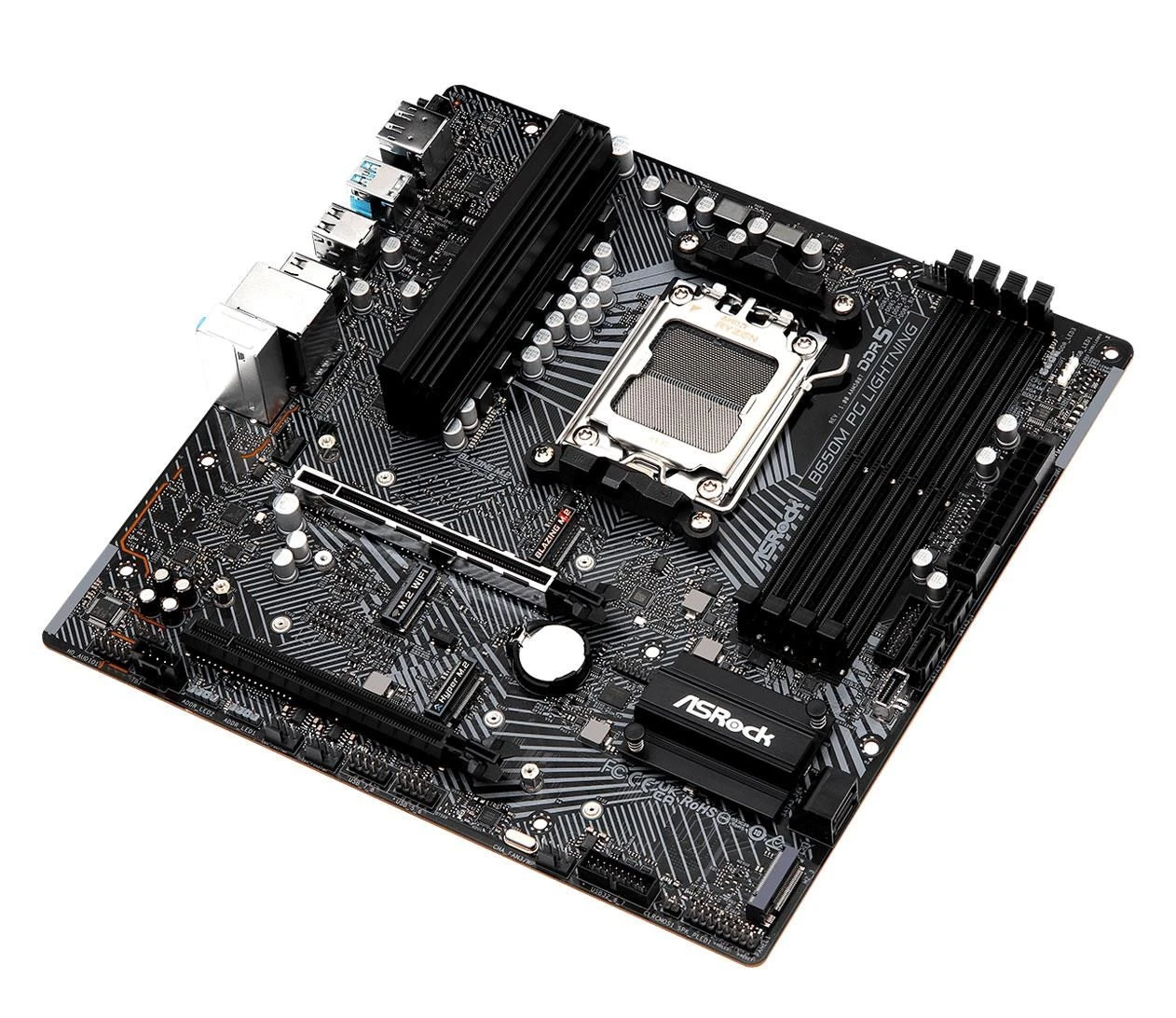 ASRock B650M PG LIGHTNING EU Підтримувані сімейства процесорів  AMD Ryzen™