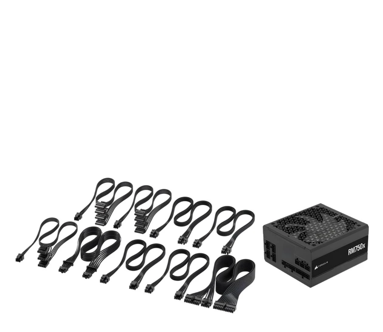 Corsair RM750x 750W 80 Plus Gold ATX 3.1 (CP-9020285-EU) EU Максимальна потужність; Вт: 750