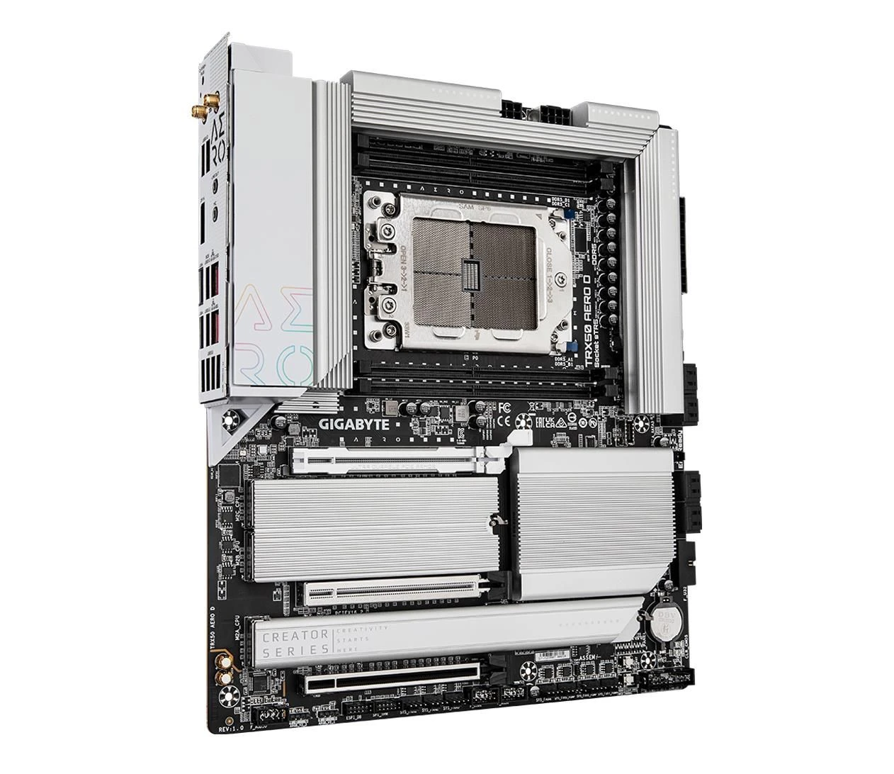 Gigabyte TRX50 AERO D EU Охолодження секції живлення