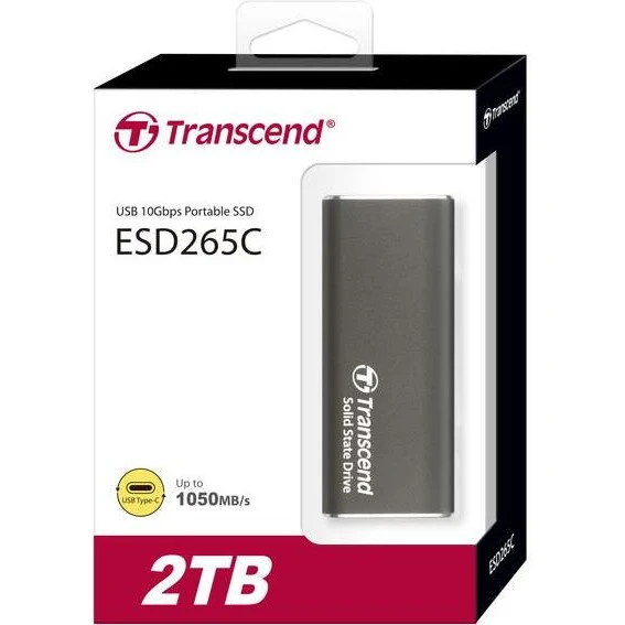 Transcend ESD265C 2 TB Iron Gray (TS2TESD265C) (UA) Бренд Transcend