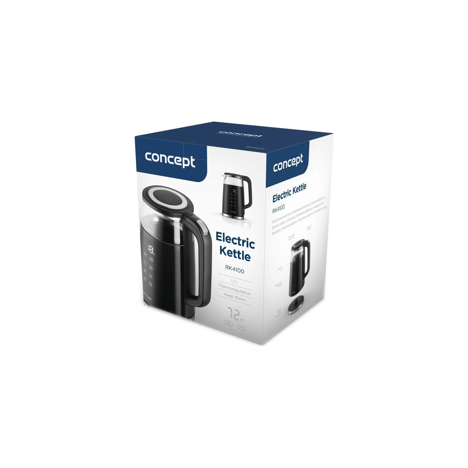Concept RK4100 (UA) Тип: звичайний; Об'єм: 1.7 л;