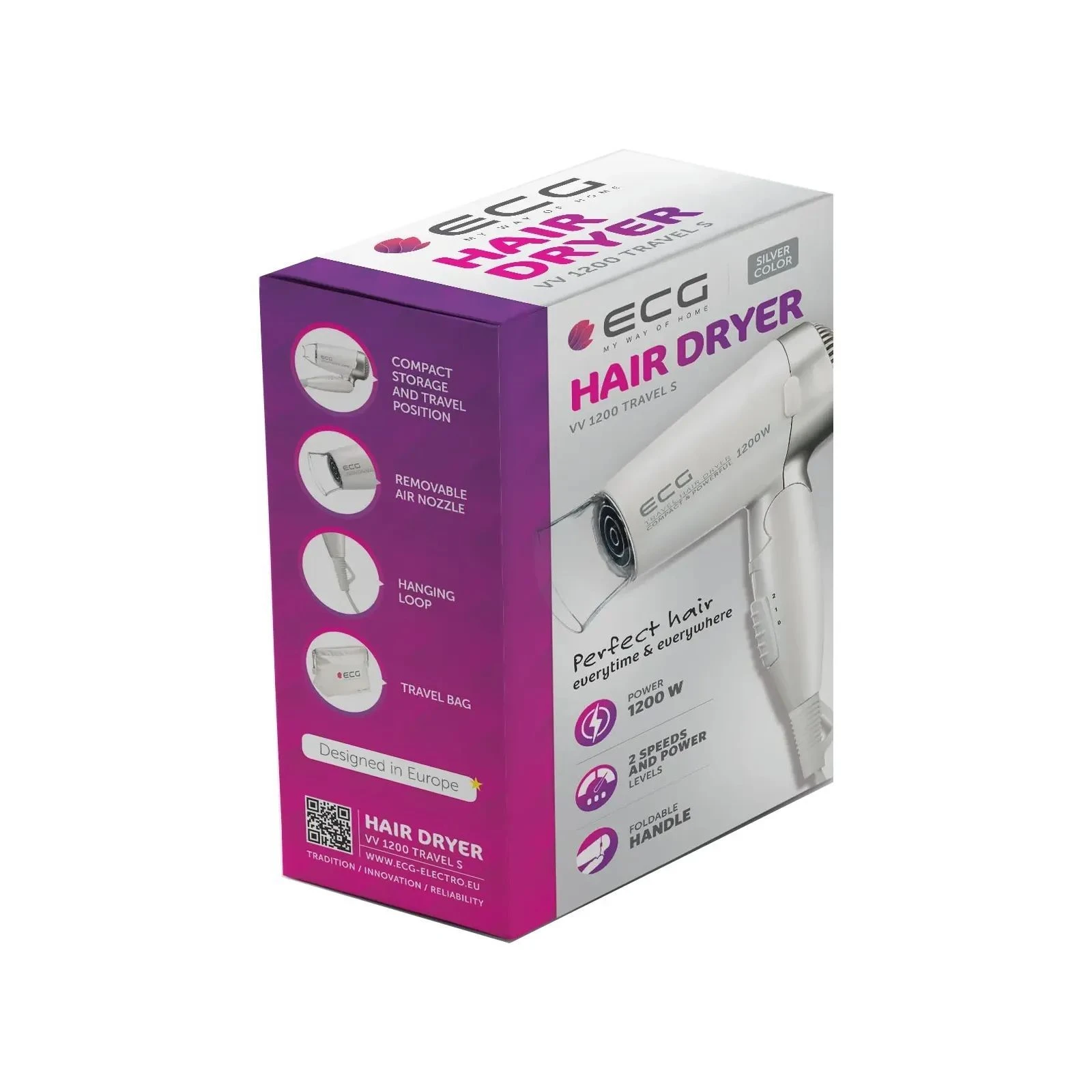 ECG VV 1200 travel S (UA) Тип: дорожный (компактный);