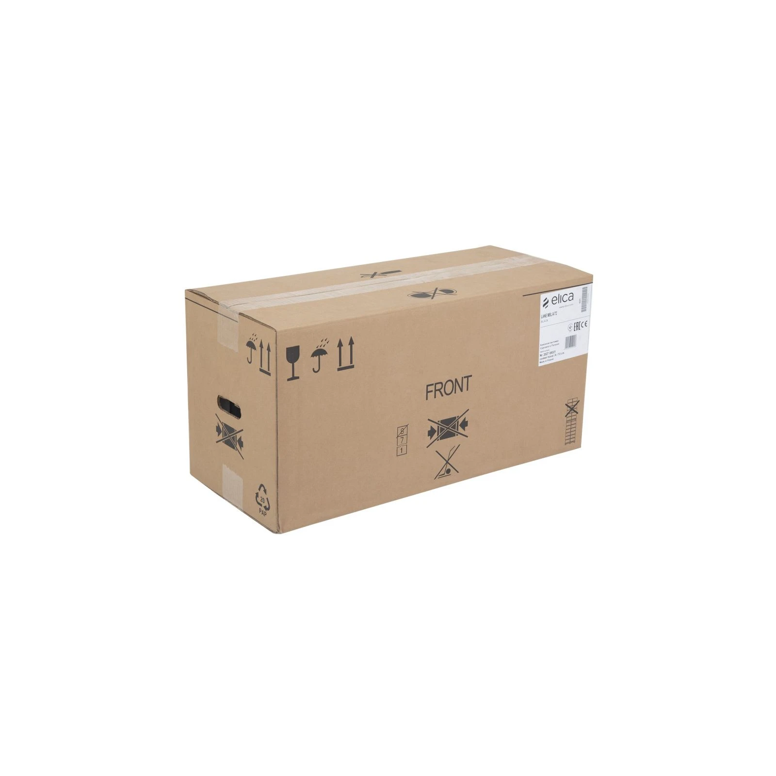 Elica ENTER BL MAT/A/72 (UA) Тип: вбудована; Тип монтажу: у