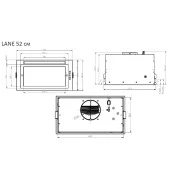 Elica LANE BL MAT/A/52 (UA)