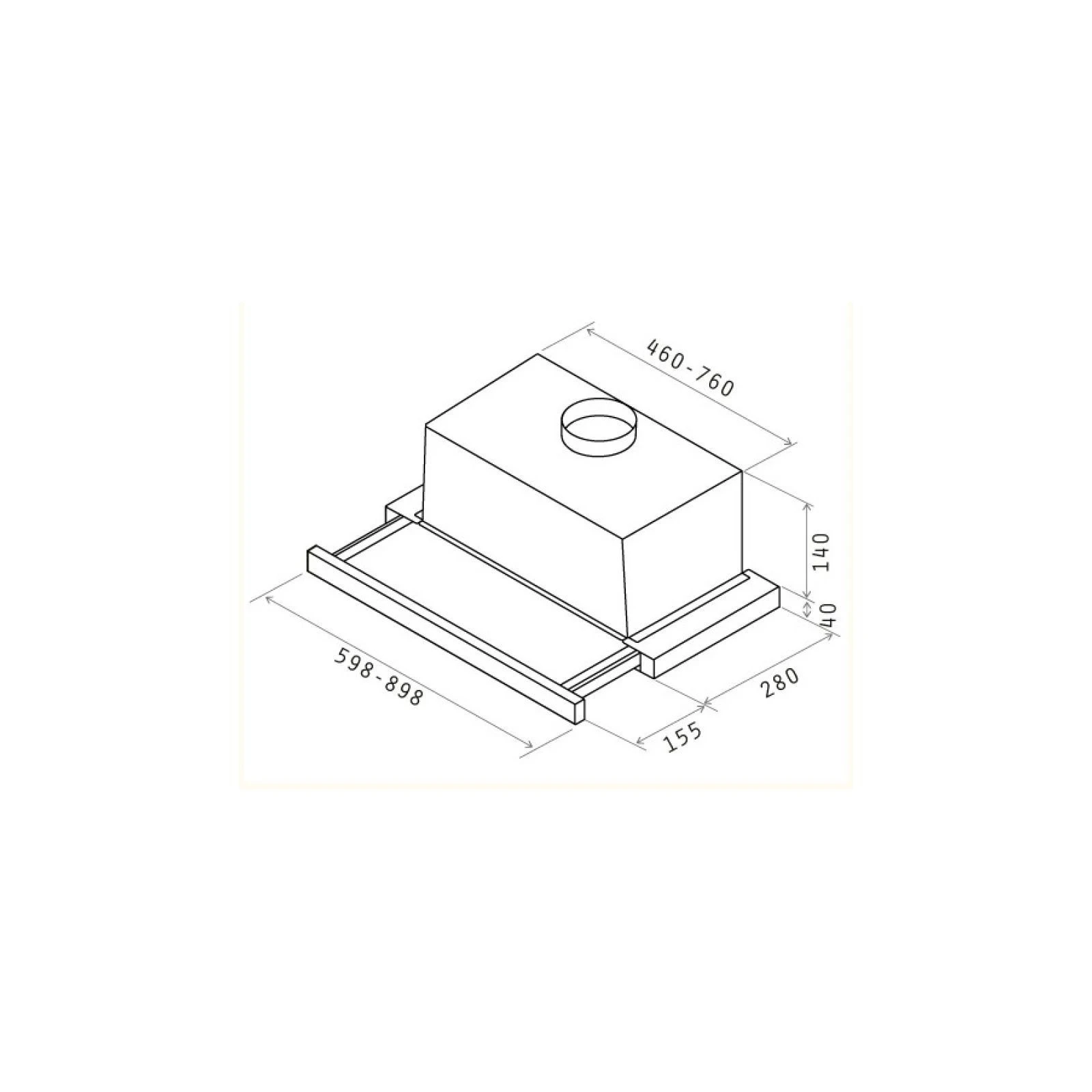 Elica TT14 PLUS BL/A/60 (UA) Тип: телескопическая; Тип
