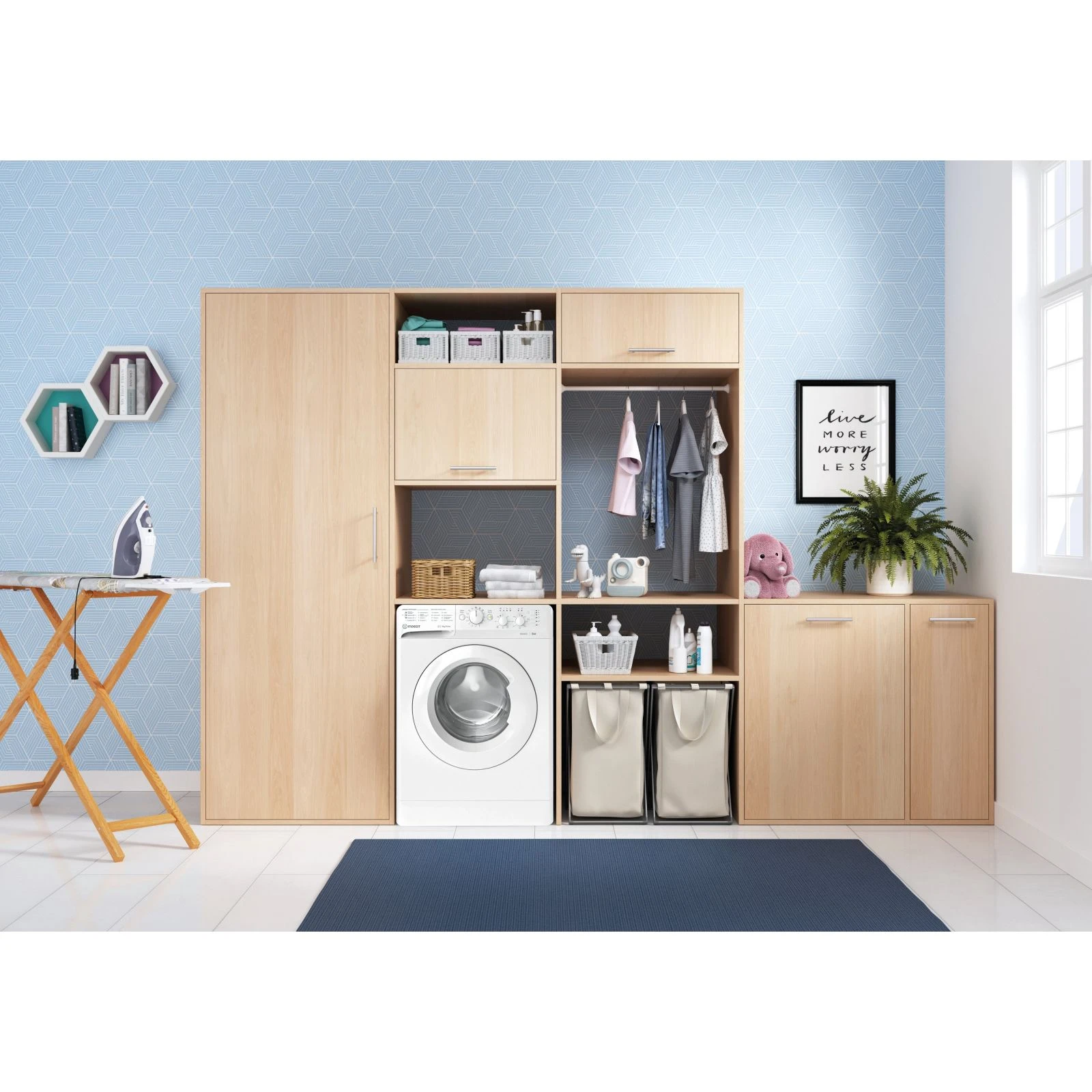 Indesit OMTWSC51052WUA Тип: вузькі 32-47 см, автомат; Тип
