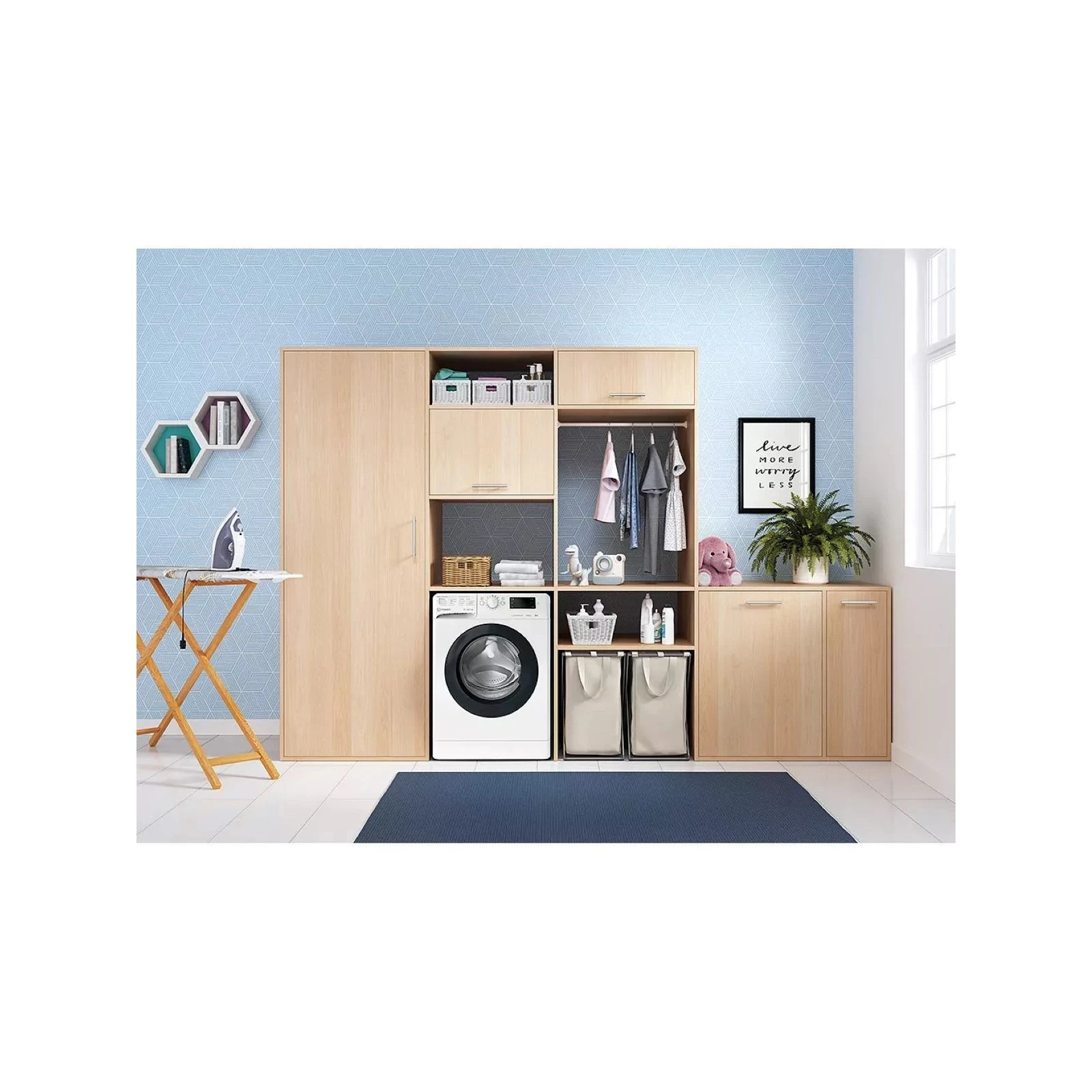 Indesit OMTWSE61293WKUA Тип: узкие 32-47 см; Тип двигателя: