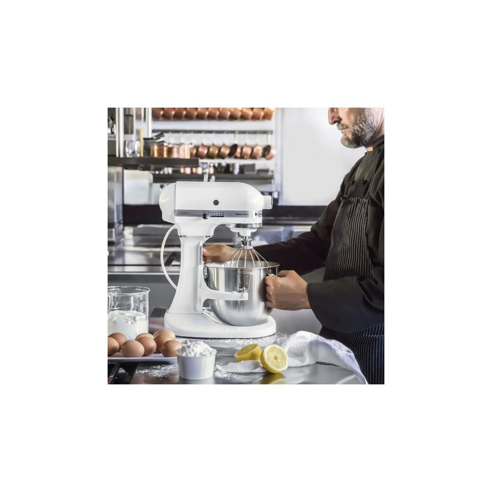 KitchenAid 5KPM5EWH (UA) Тип: кухонна машина; Потужність: