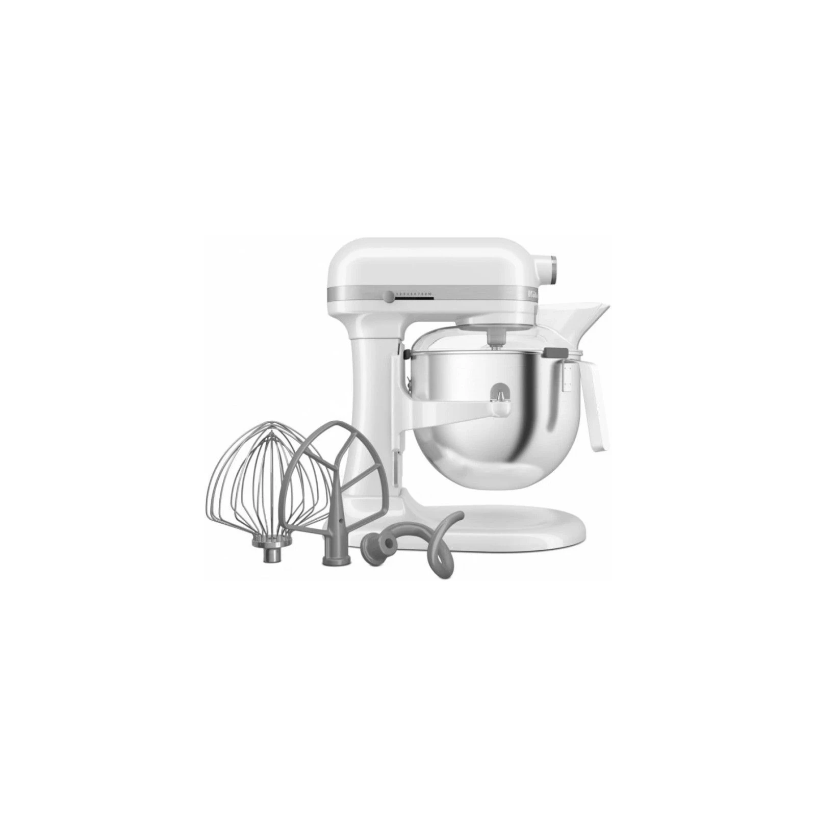 KitchenAid 5KSM70JPXEWH (UA) насадка  Солька для збивання, гачок для тіста, віночка 