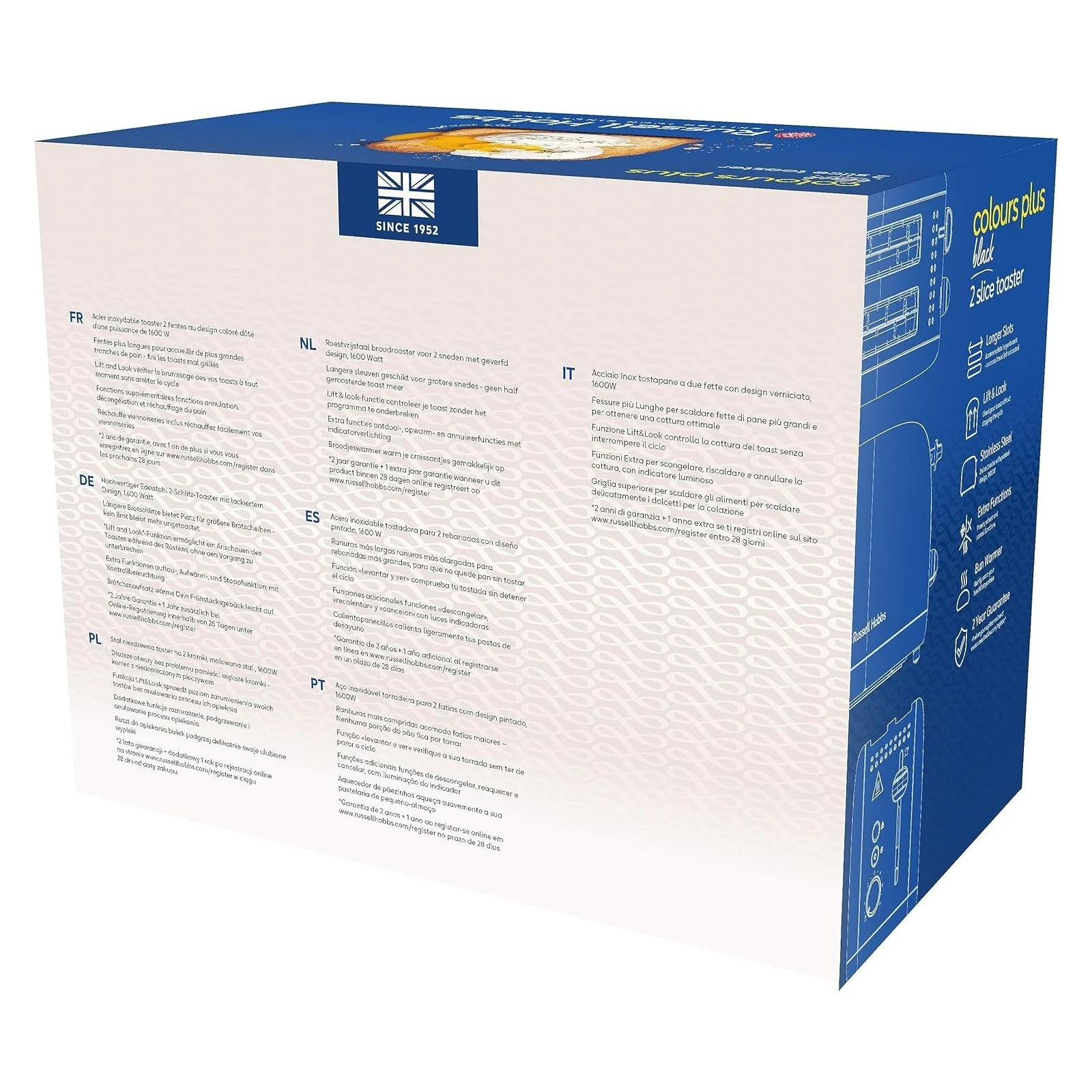 Russell Hobbs 26550-56 (UA) Тип керування: