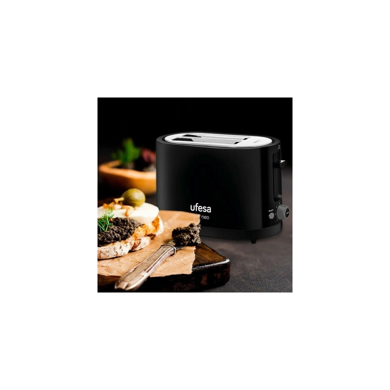 Ufesa TT7485 Duo Neo (71305144) (UA) Тип управления: механическое;