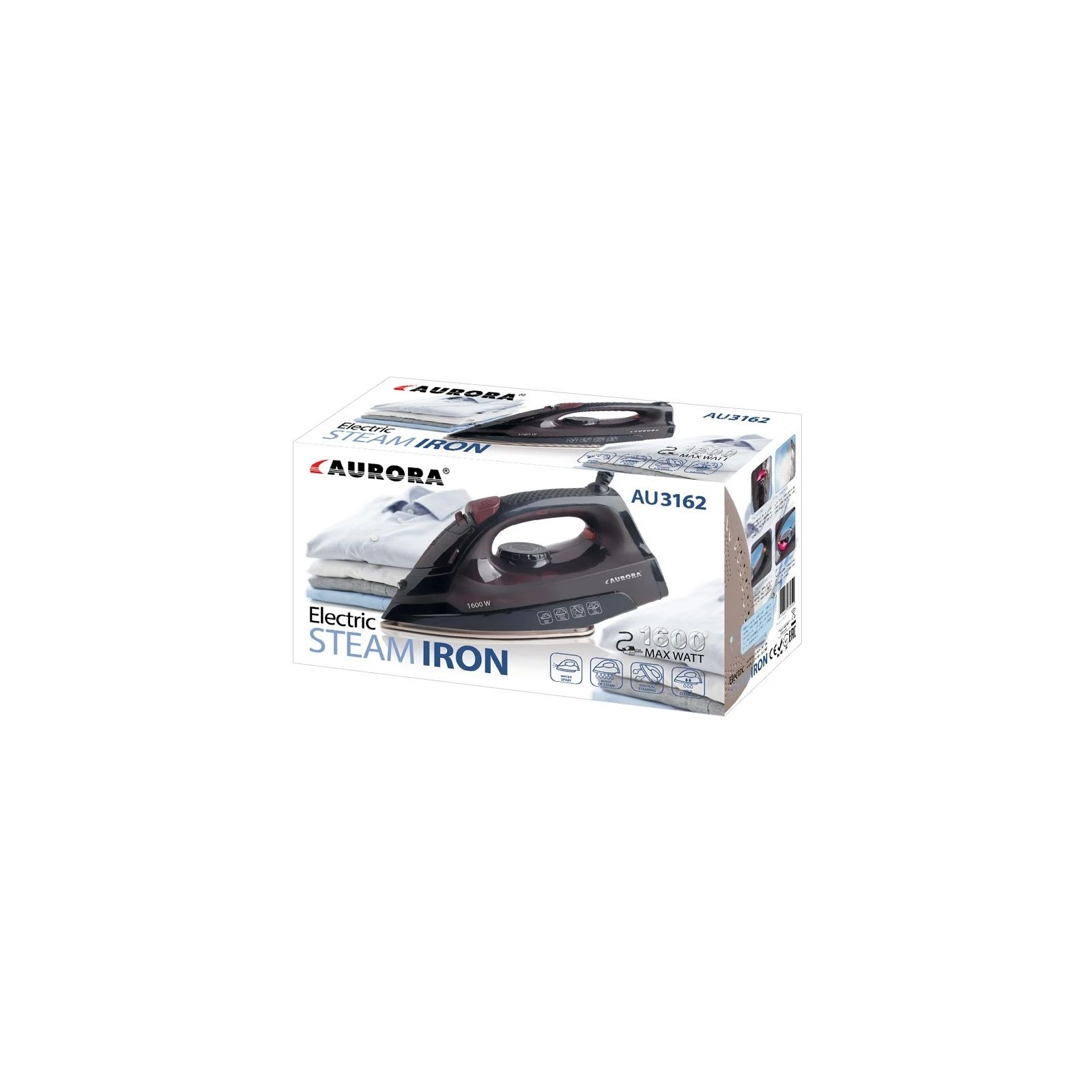 Утюг Aurora AU3162 (UA) Тип утюга: утюг с подачей пара;