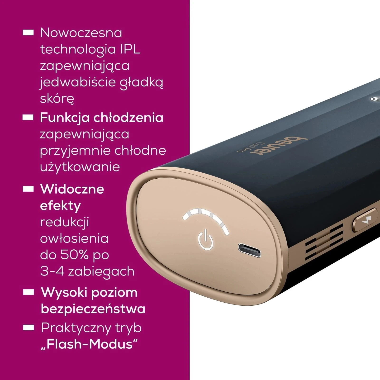 Beurer IPL 7800 (UA) Ресурс (кількість спалахів) 999 999