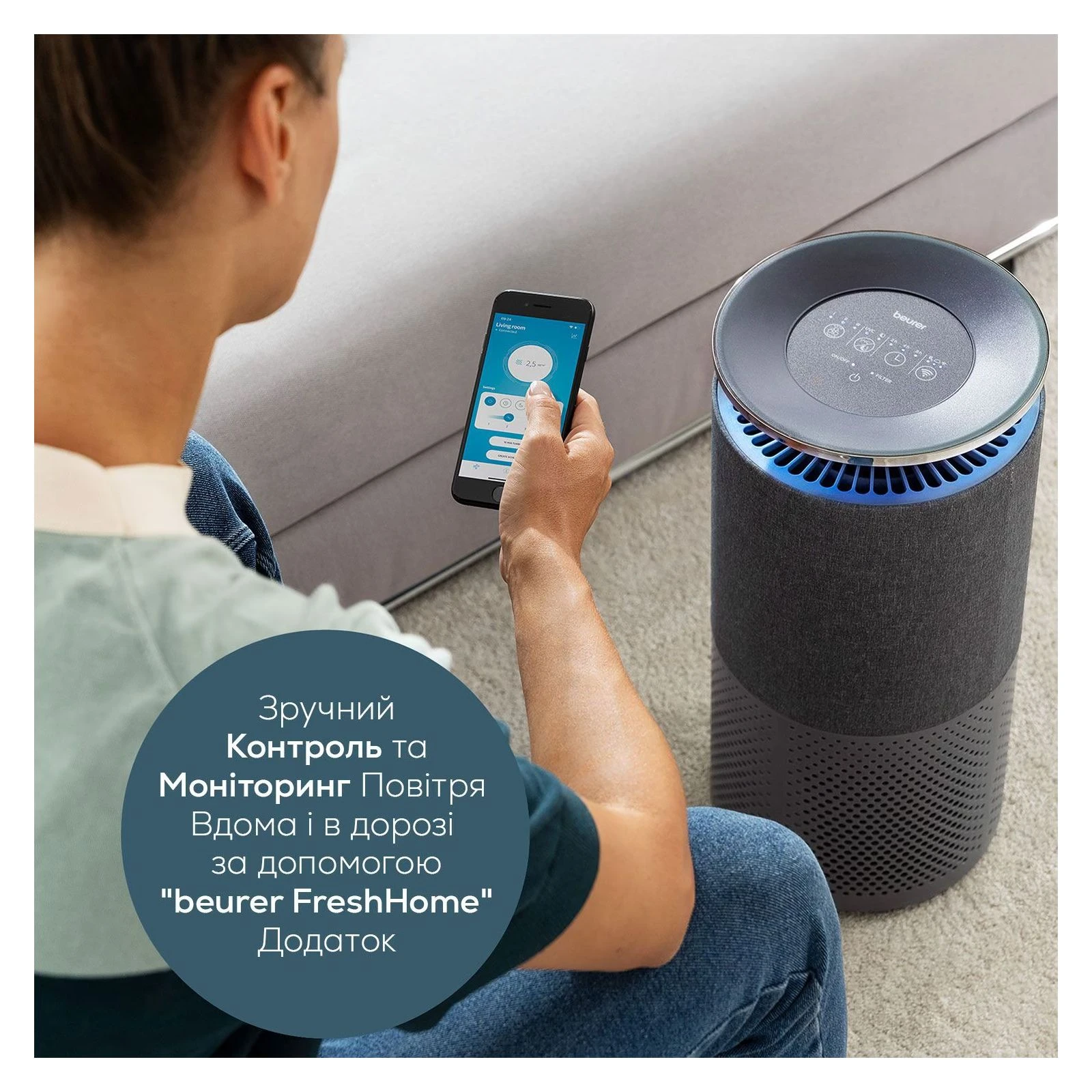 Beurer LR 401 (UA) Спосіб встановлення підлоговий