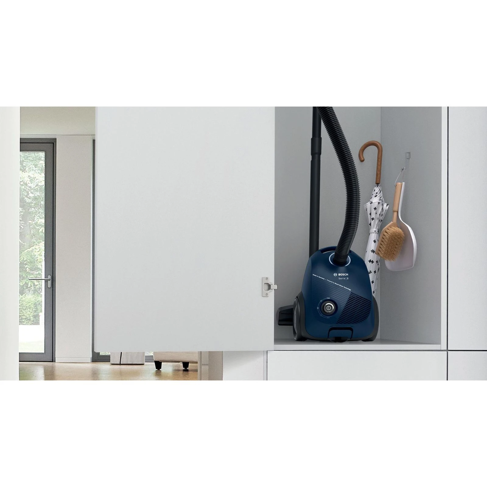 Bosch BGBS2BA1P (UA) Тип керування на корпусі
