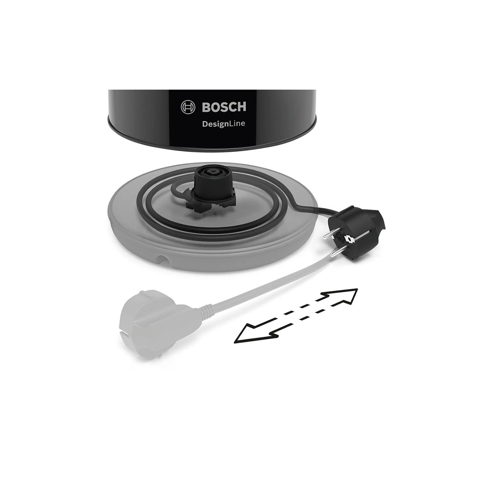 Bosch TWK3P423 (UA) Тип: обычный; Объем: 1.7 л;