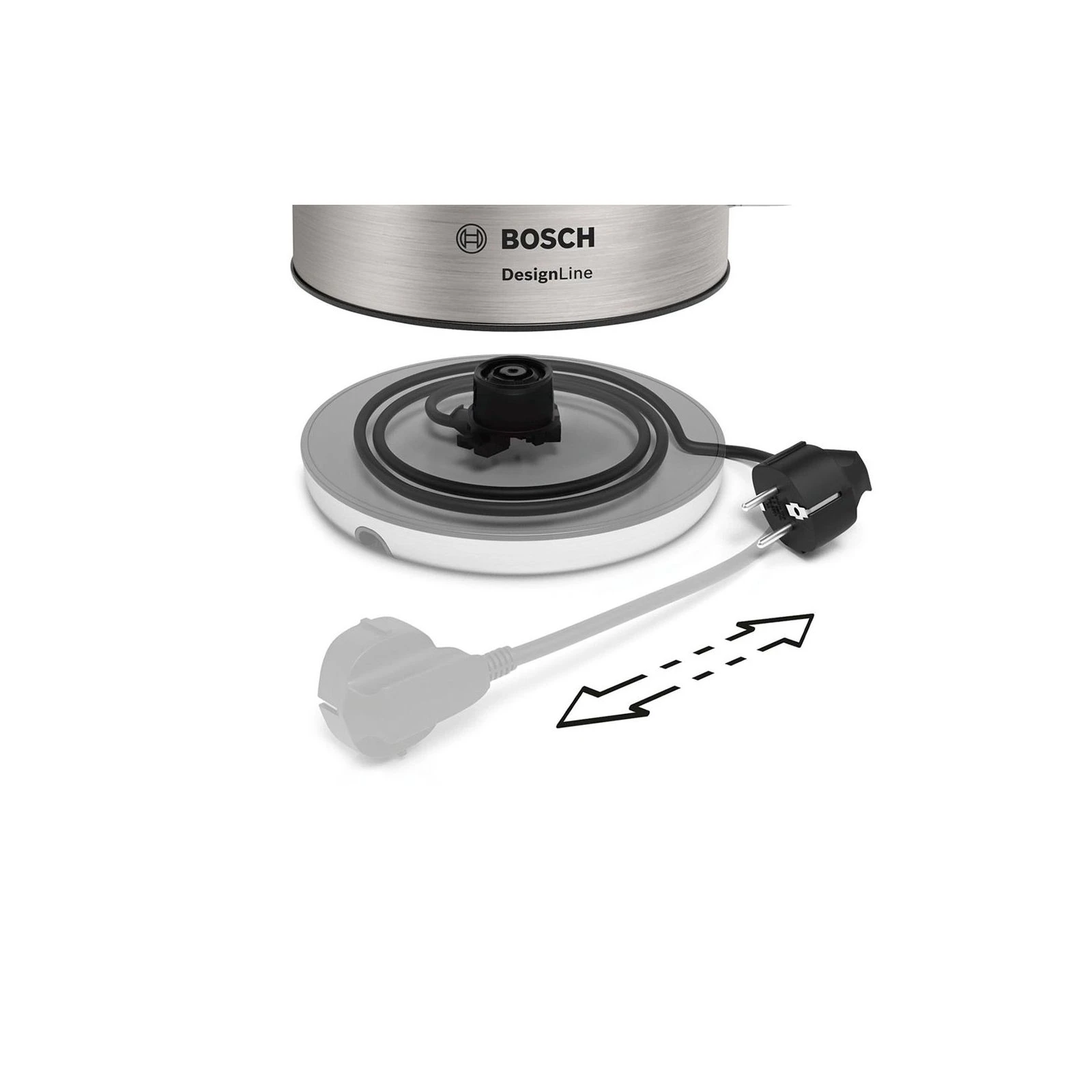 Bosch TWK4P440 (UA) Тип: звичайний; Об'єм: 1.7 л;